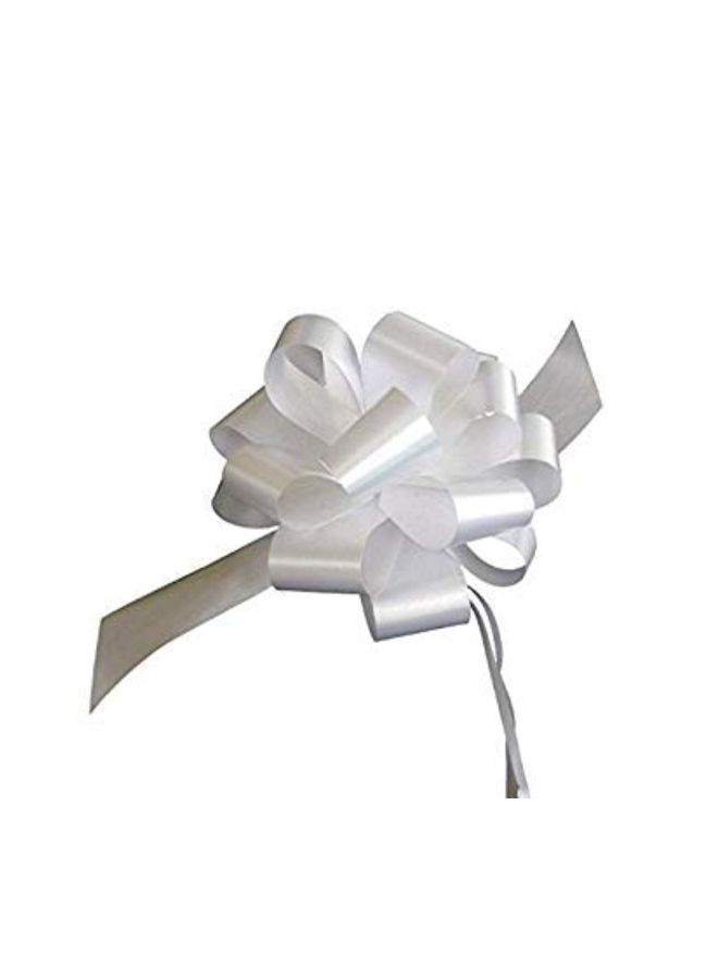 GiftWrap Etc. 9-Piece Gift Wrap Pull Bow Set Gold/White/Brown - Image 5