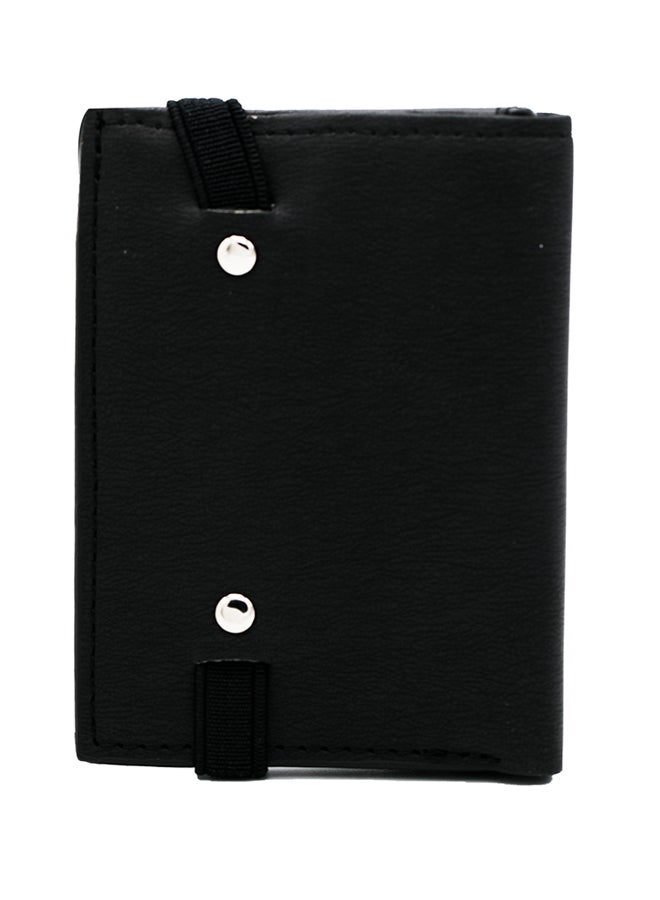 Delibi Bi-fold Leather Wallet Black - Image 2