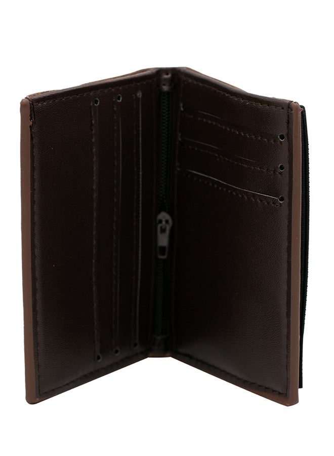 Delibi Spacious Leather Wallet Brown  - Image 3