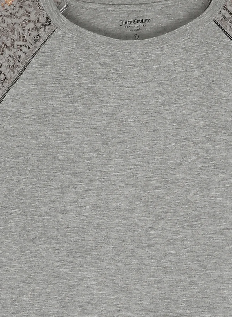 Juicy Couture Short Sleeve T-Shirt Grey