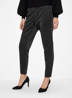 Shimmery Pants Black