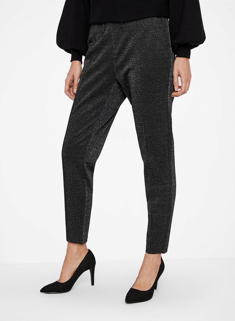 VERO MODA - Shimmery Pants Black - Image 1