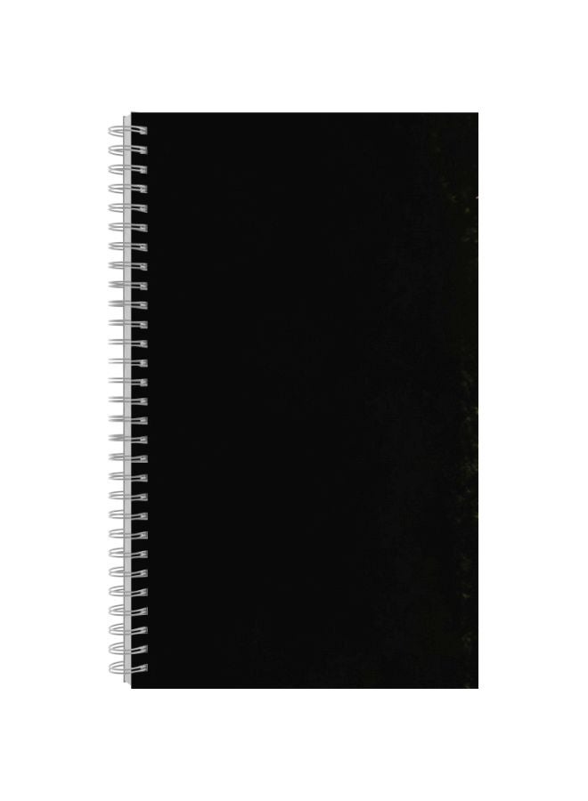 Generic A5 Spiral Bound Notebook Black 
