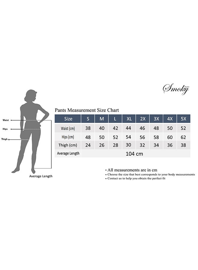 Smoky Egypt Bell Bottom Pants Beige - Image 5