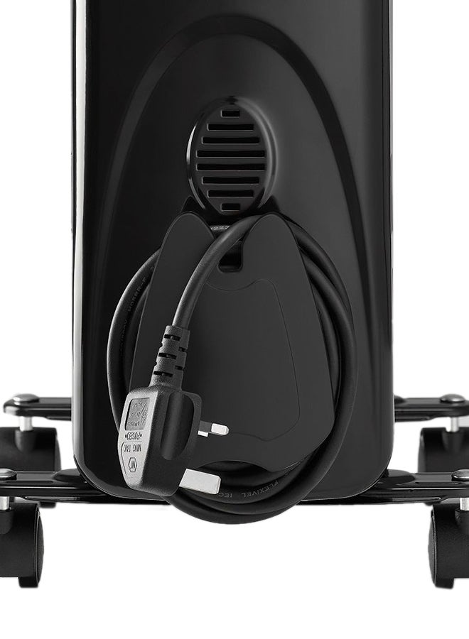 بلاك اند ديكر مدفأة زيتية من 11 ريشة 2500 W OR011FD-B5 أسود  - Image 3