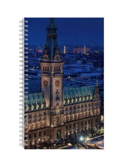 A4 Spiral Bound Printed Notebook Multicolour