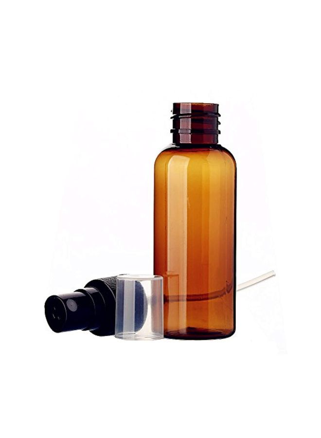 Sinide 4-Piece Empty Plastic Fine Mist Spray Bottle Brown/Black  - Image 4