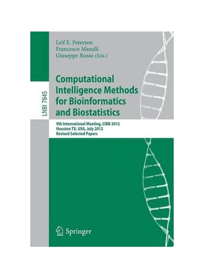 Computational Intelligence Methods For Bioinformatics And Biostatistics Paperback English by Lewars - 41410 