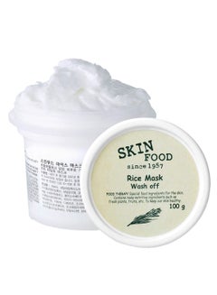 SKIN FOOD since 1957 Facial Mask Rice Wash Off White 
