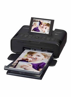 Canon SELPHY CP1300 BUNDLE with 108 Sheets And Ink Set Black  - Image 2