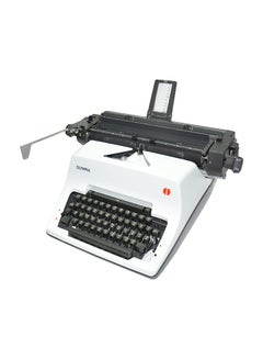 Olympia Manual Ethiopia Language Typewriter Carriage Black/White 