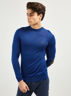 Louis Feraud Casual Design Pullover Dark Blue  - Image 1