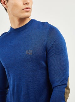 Louis Feraud Casual Design Pullover Dark Blue  - Image 4