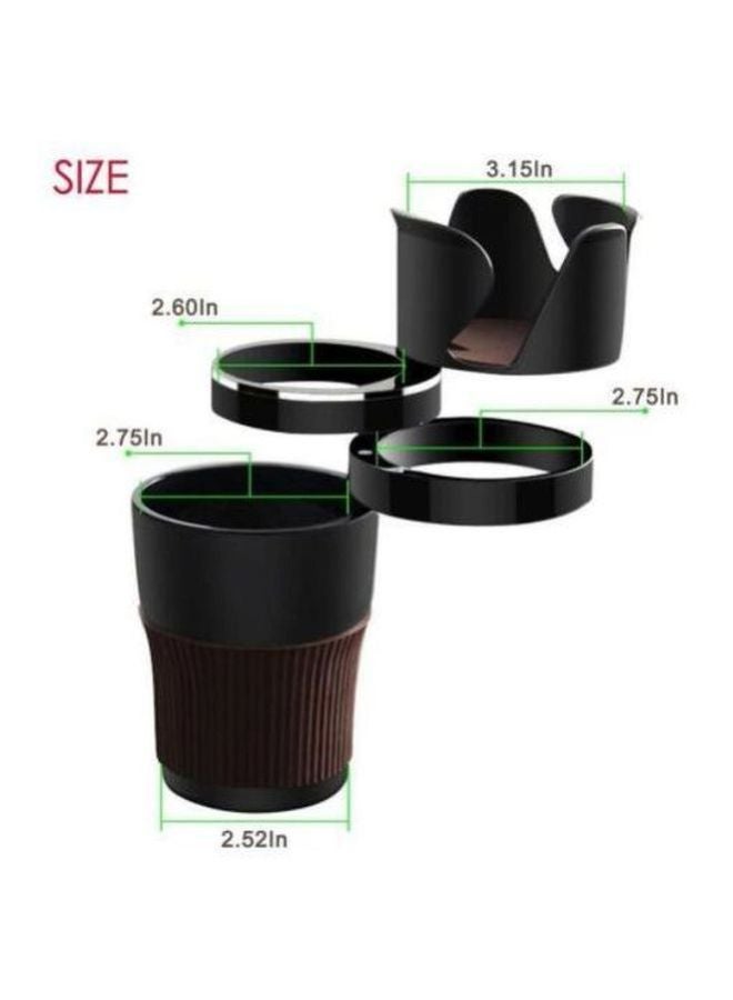 حامل أكواب 5 في 1 متعدد الوظائف للسيارة - Image 2