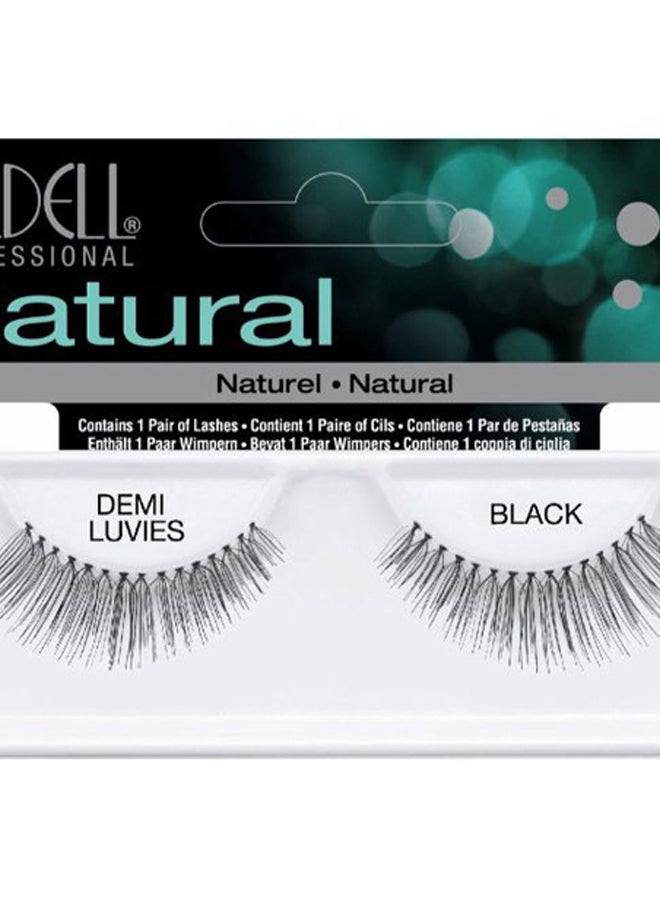 أرديل زوج من الرموش الصناعية ذات مظهر طبيعي ديمي لوفيز بلاك - Image 2