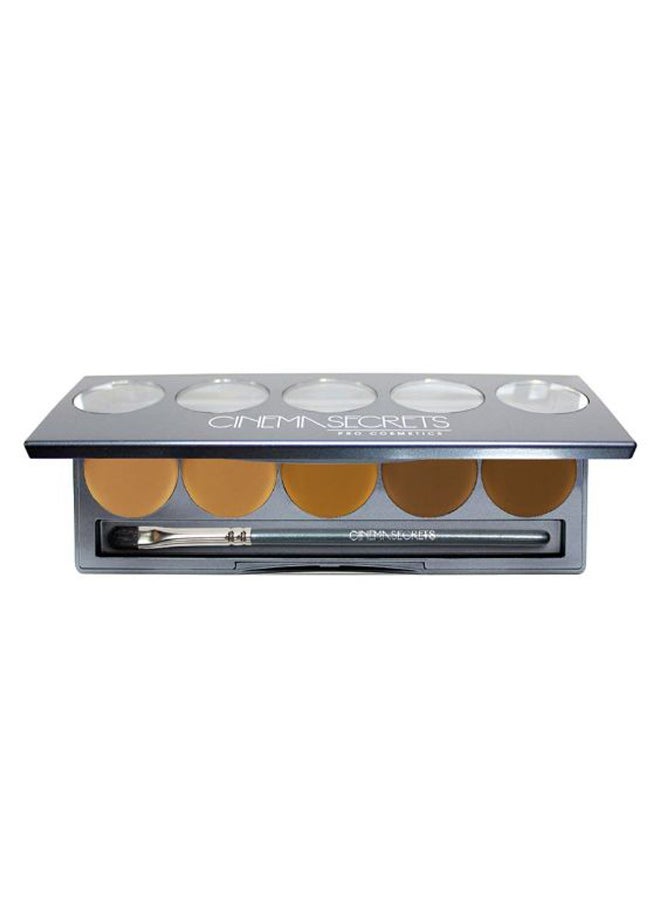 Cinema Secrets 5-In-1 Ultimate Foundation Palette Cream Foundation 200 Series - Image 1