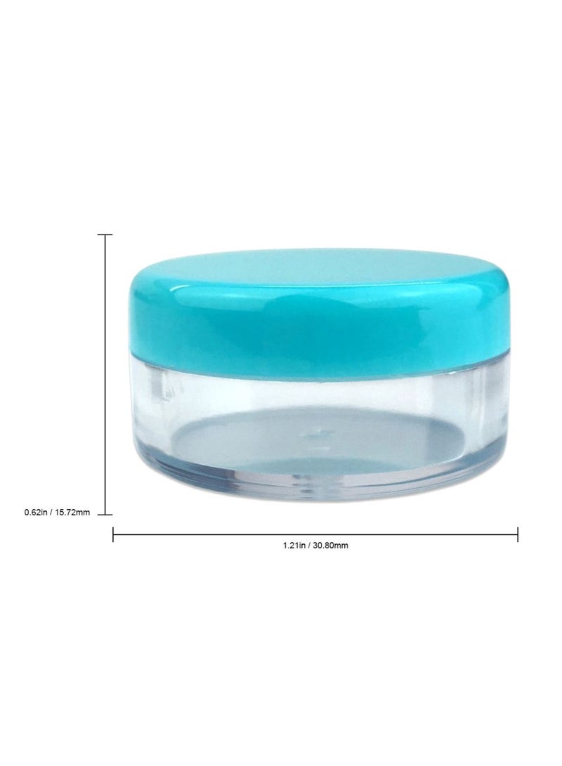 100-Piece Cosmetic Storage Container Set Teal/Clear - v1574663570/N32245423A_3