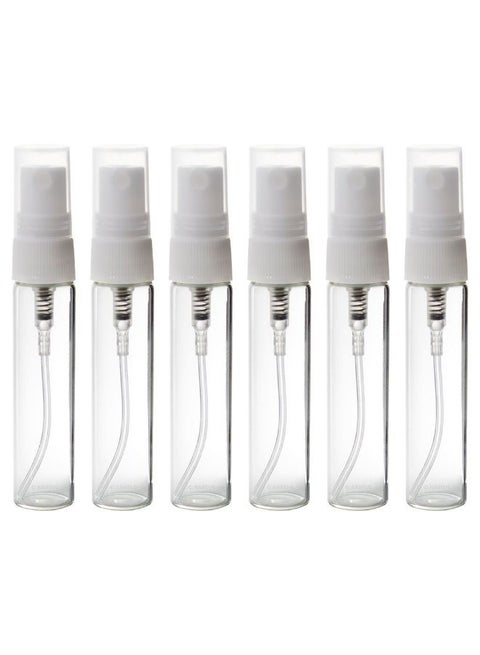 6-Piece Of Fine Mist Sprayer Set Clear/White