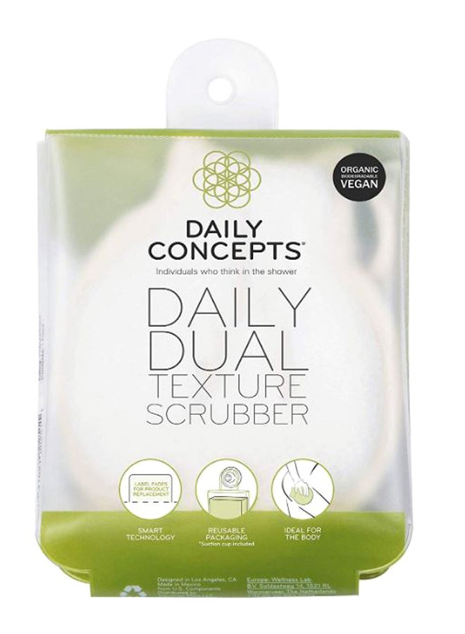 ديلي كونسيبتس مقشر ثنائي التركيبة للاستخدام اليومي أبيض/أخضر