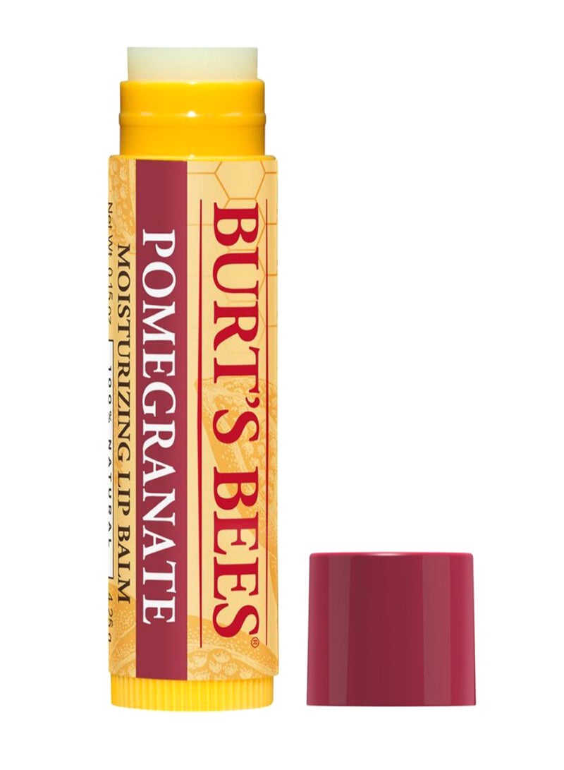 Burts Bees Natural Moisturizing Lip Balm Off White 