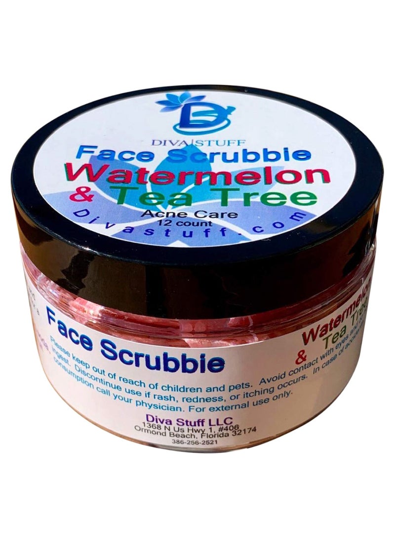 Diva Stuff Watermelon & Tea Tree Face Scrubble