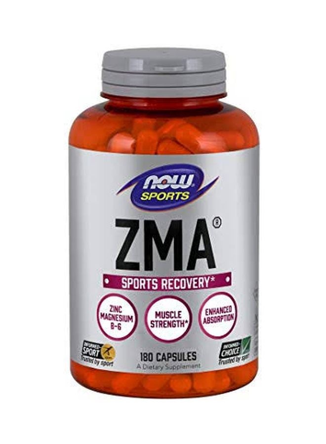 Now Foods Sports, Zma, Sports Recovery, 180 Veg Capsules 