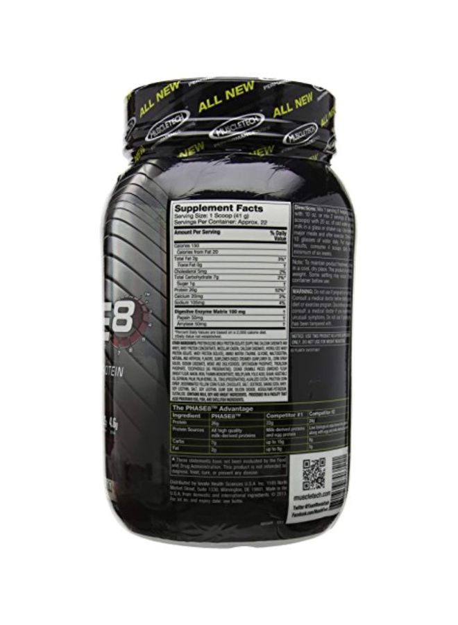 MuscleTech - Phase 8 Protein - Cookies And Cream - 907 Gram - Image 1