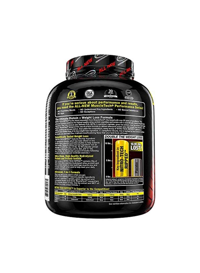 MuscleTech Nitro Tech Ripped 1.81kg French Vanilla Swirl Protein - Image 3