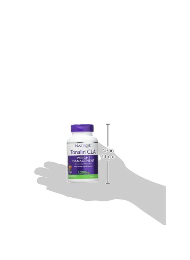 NATROL - Tonalin CLA Weight Management Supplement 1200mg - 60 Softgels - Image 1