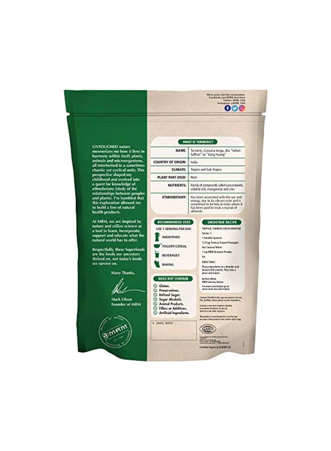 MRM Superfood Organic Turmeric Root Powder - Image 2