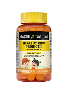 Healthy Kids Probiotic With Fiber - 60 Chewables - v1574664768/N32254634A_1