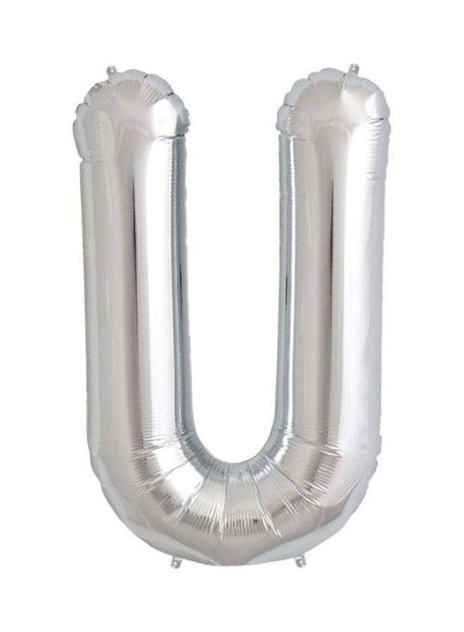 Alphabet U Designed Party Balloon 34inch