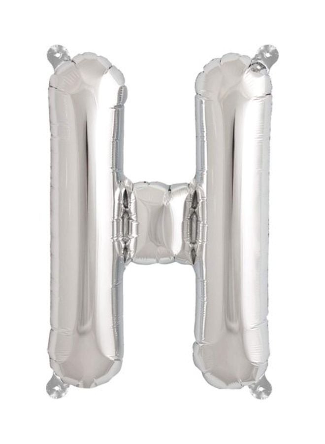 Alphabet H Designed Party Balloon 16inch