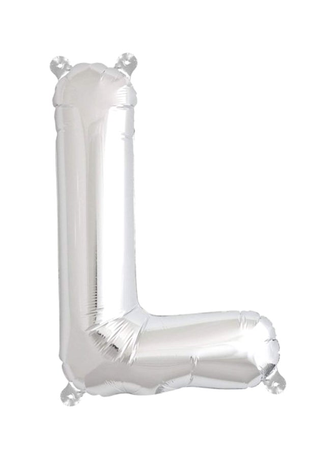 Alphabet L Designed Party Balloon 16inch