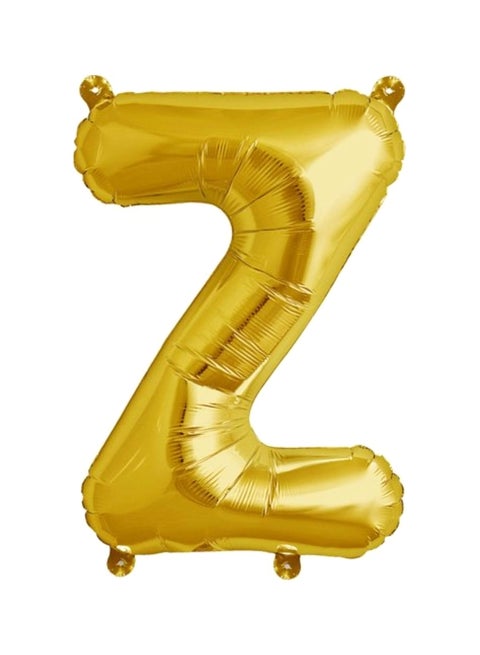 Alphabet Letter Z Foil Balloon 16inch