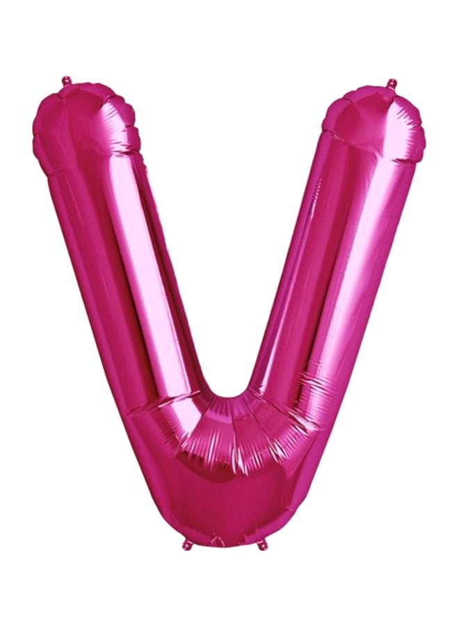 Alphabet V Party Balloon 295331 34inch
