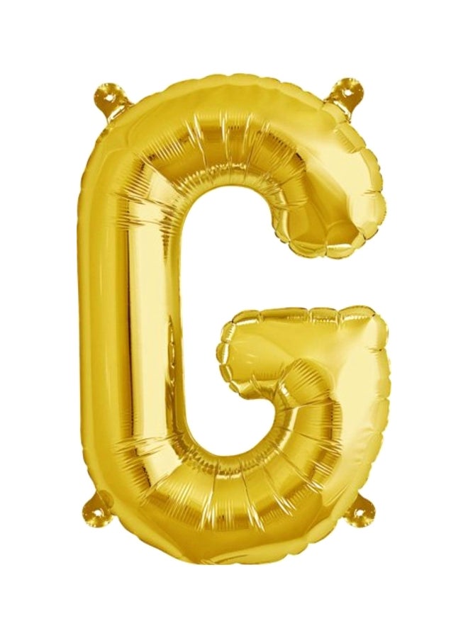 Alphabet G Party Balloon 295310 16inch