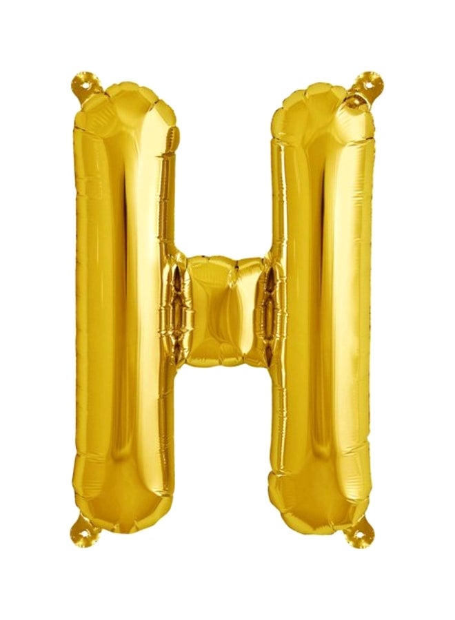Alphabet H Party Balloon 275117 16inch