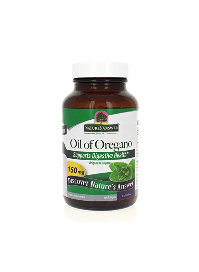 NATURE'S ANSWER Oil Of Oregano Supports Digestive Health - 90 Softgels - Image 2
