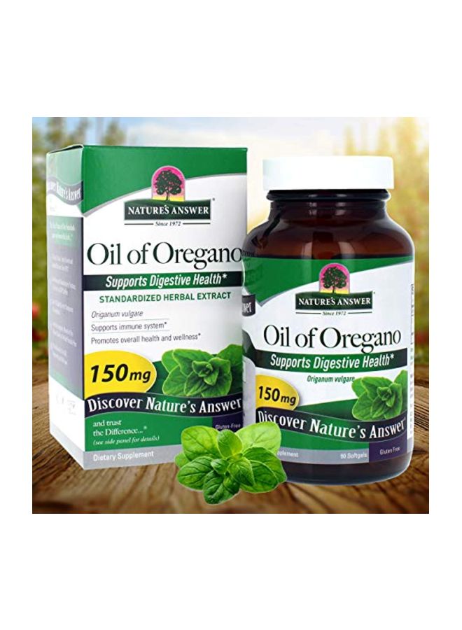 NATURE'S ANSWER Oil Of Oregano Supports Digestive Health - 90 Softgels - Image 4