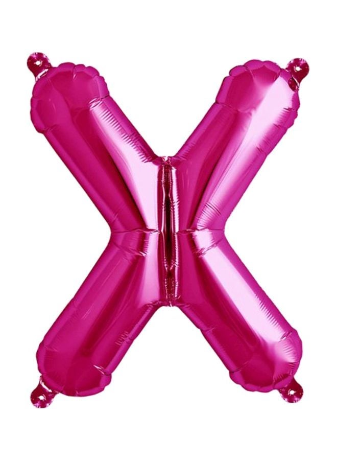 بالون للحفلات بتصميم حرف "X" طراز 275333 16بوصة