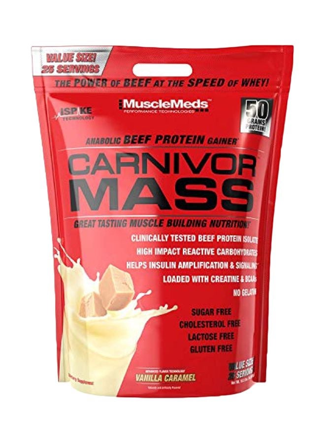 MUSCLEMEDS Carnivor Mass Anabolic Beef Protein Gainer  - Image 1