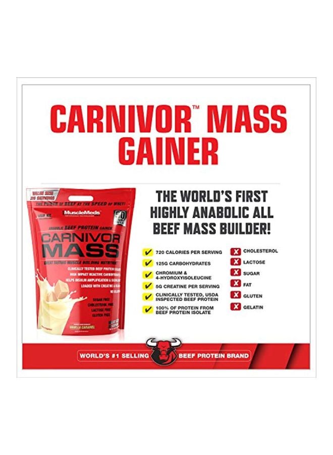 MUSCLEMEDS Carnivor Mass Anabolic Beef Protein Gainer  - Image 3