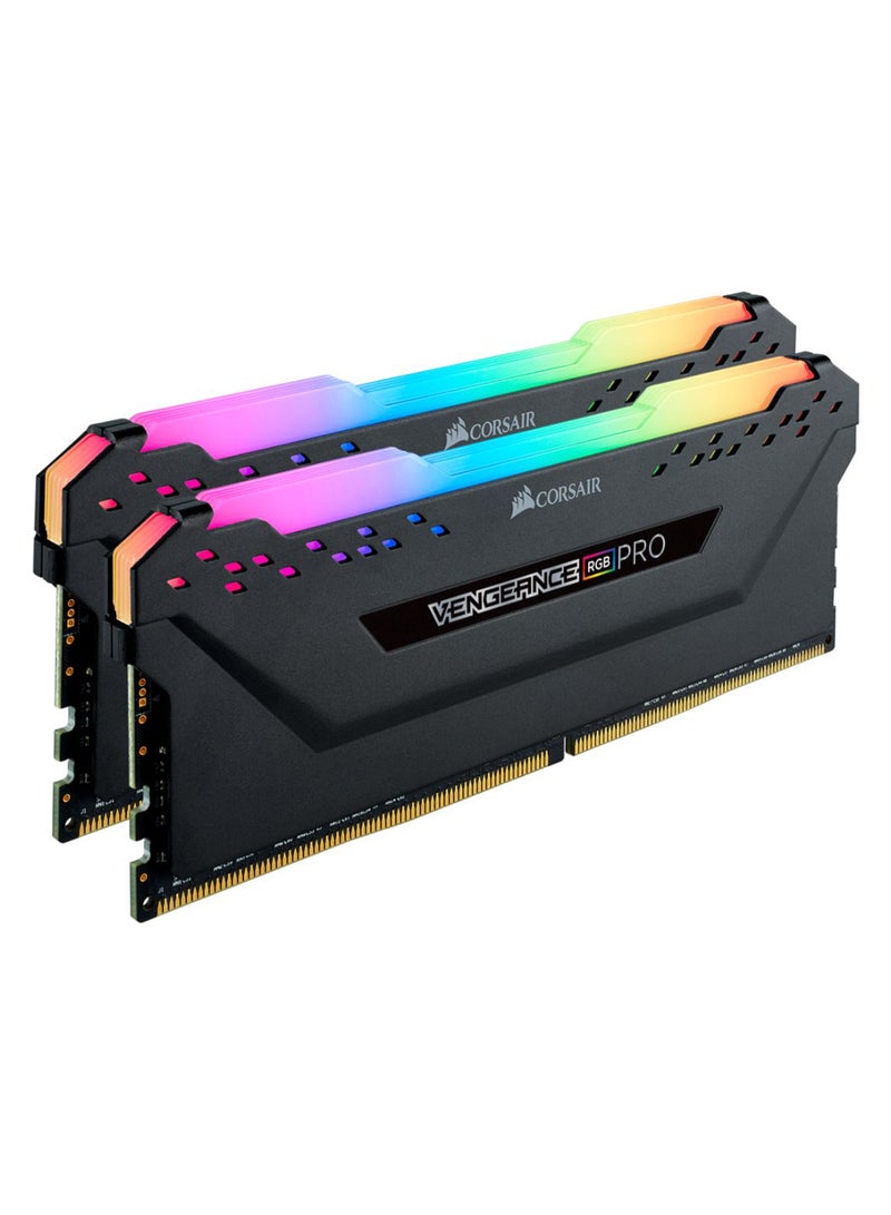 كورسير ذاكرة وصول عشوائي لاسلكية من نوع DDR4 لأجهزة كمبيوتر الألعاب من قطعتين - Image 2