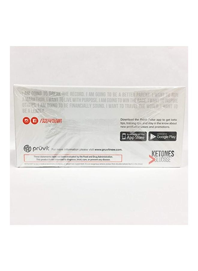Pruvit - Pack Of 20 Pure Therapeutic Ketones Splash - Image 1