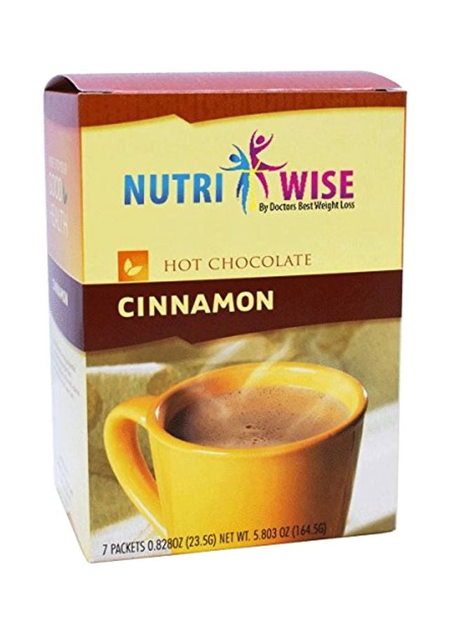 NutriWise - Pack Of 7 Hot Chocolate Protein Drink - Cinnamon - Image 1