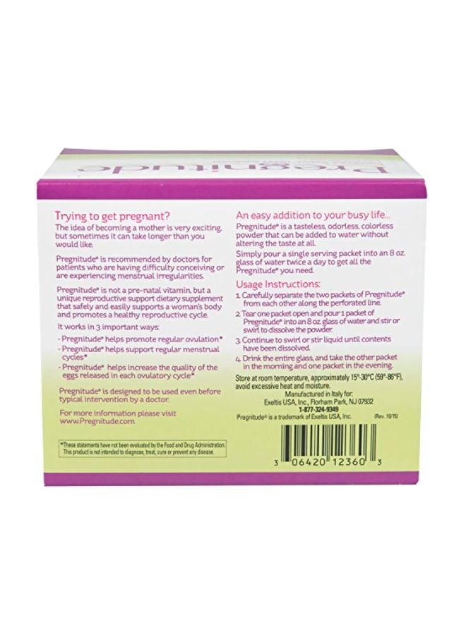 Everett Laboratories - Pregnitude Reproductive Dietary Supplement - 60-Packet - Image 1