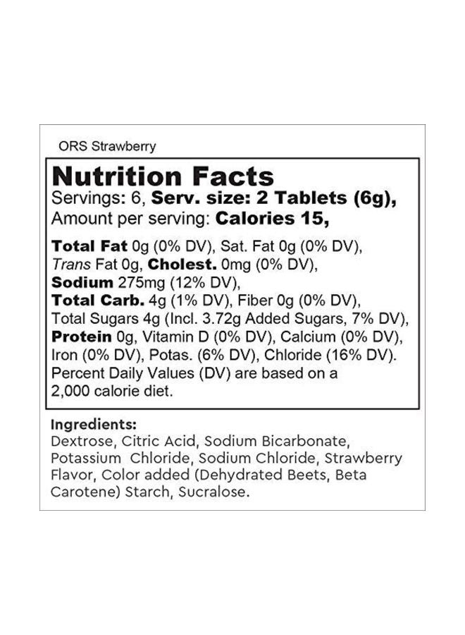Hydration Electrolyte Tablets - 24 Tablets