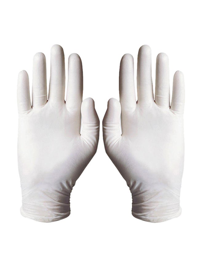 Powder Free Hand Gloves, Count 40 White M - v1574667486/N32253364A_1