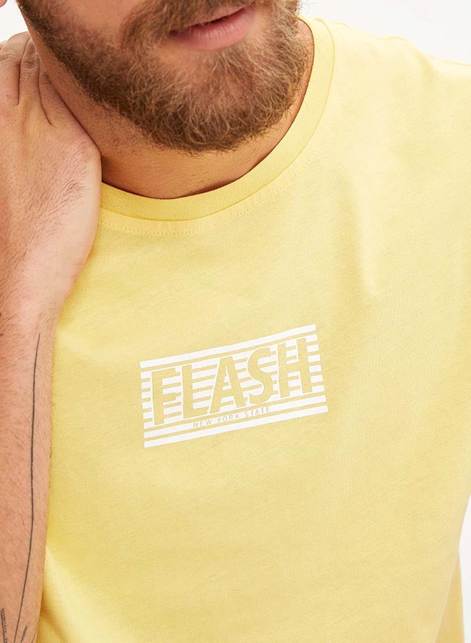 ديفاكتو تيشيرت بتصميم مريح نصف كم أخضر نعناعي - Image 4